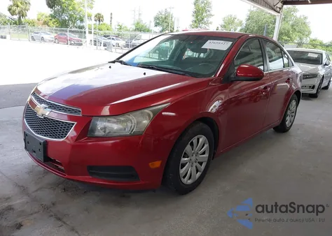 2011 Chevrolet Cruze 1Lt z USA, uszkodzony, nr VIN 1G1PF5S92B7138535